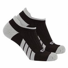 CSX X100 Pro Low Cut Ankle Socks Silver on Black
