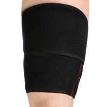 Front View of X592 Compression Thigh Wrap 