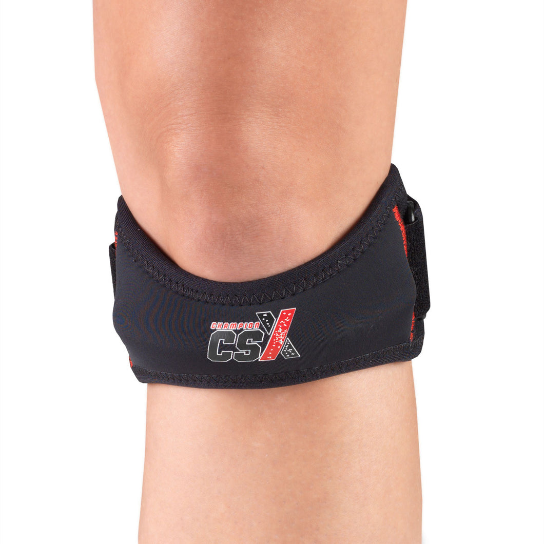 Front View of X505 Patella Strap with Dual Fastening Technology