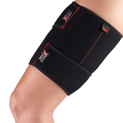 Side View of X592 Compression Thigh Wrap